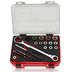 36PC Go Through Spline Socket Set